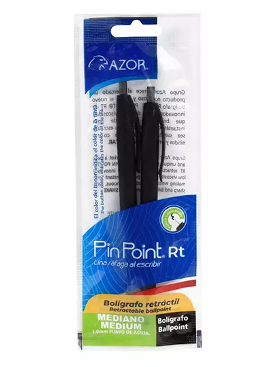 LM-Bolígrafo fino retráctil Pin Point 0. 1