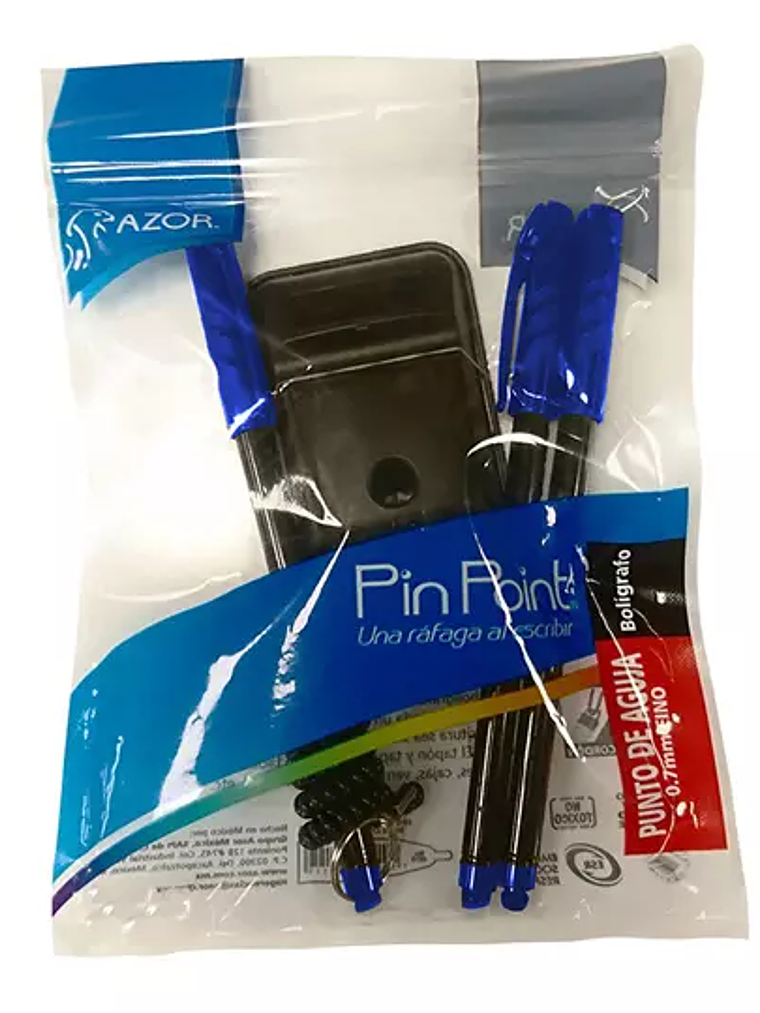 Base para bolígrafo Pin Point incluye 3 1