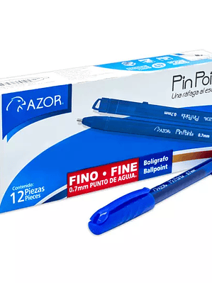 Bolígrafo fino Pin Point 0.7 mm color az