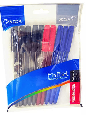 Bolígrafo fino Pin Point 0.7 mm colores