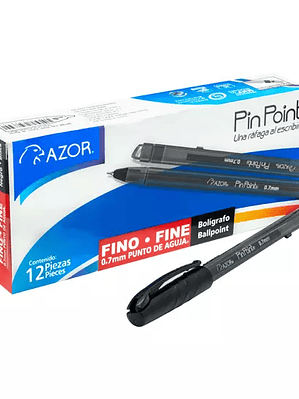 Bolígrafo fino Pin Point 0.7 mm color ne