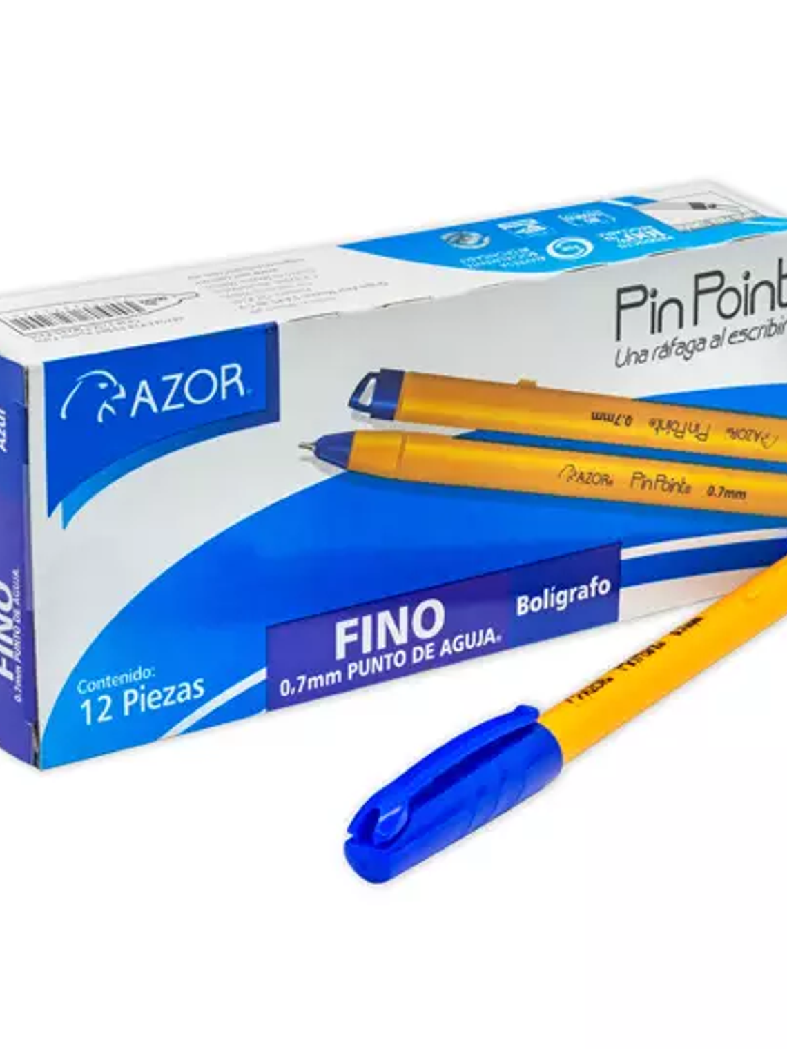 Bolígrafo fino Pin Point 0.7 mm color az 1