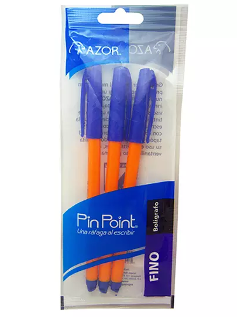 Bolígrafo fino Pin Point 0.7 mm color az 1