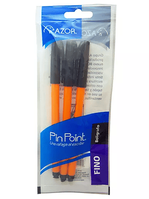 Bolígrafo fino Pin Point 0.7 mm color ne