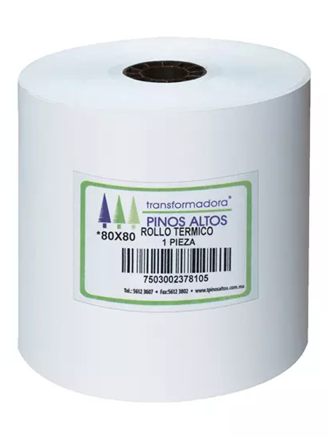 Rollo de papel térmico Pinos Altos 80 x 1