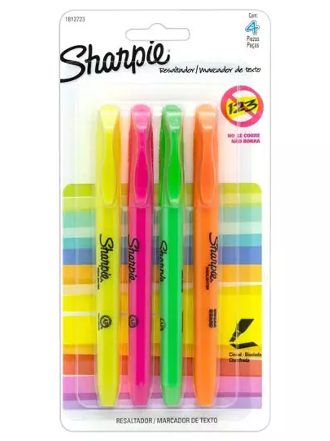 Resaltadores Sharpie accent pocket color 1