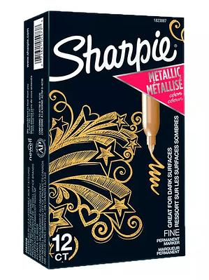 Marcador permanente Sharpie fino color d