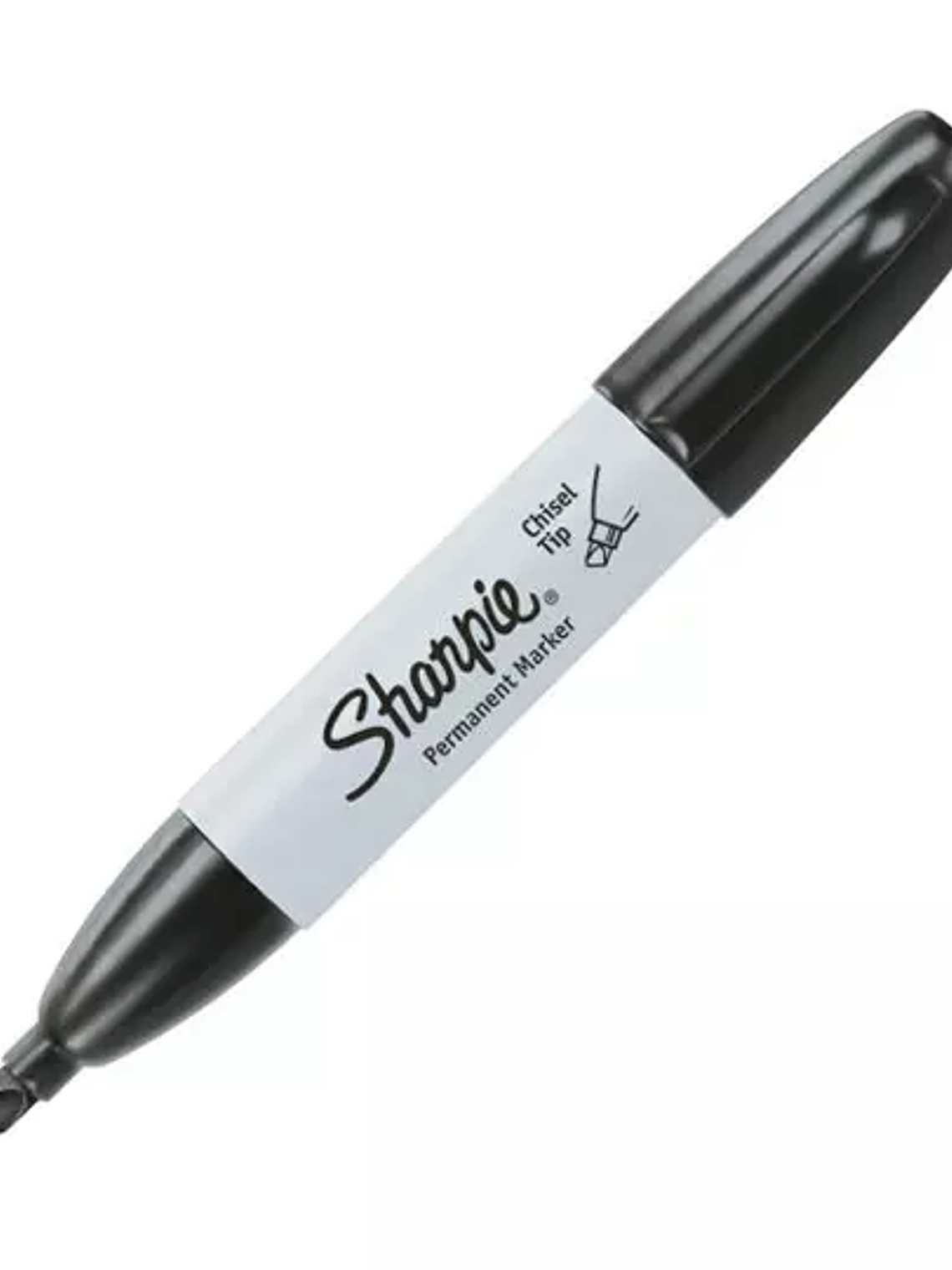 Marcador permanente Sharpie chisel negro 1