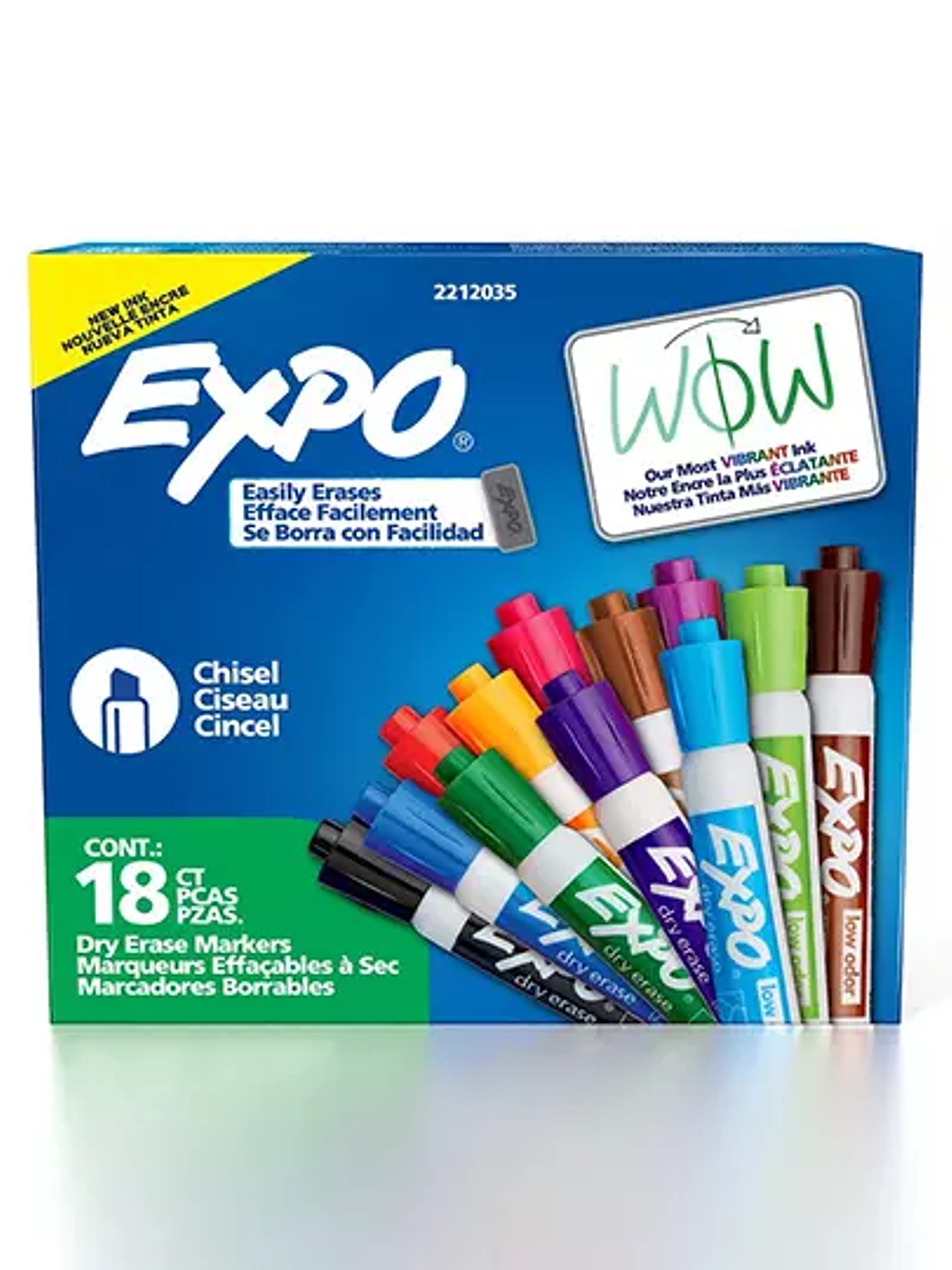 Marcador para pizarron Expo colores surt 1