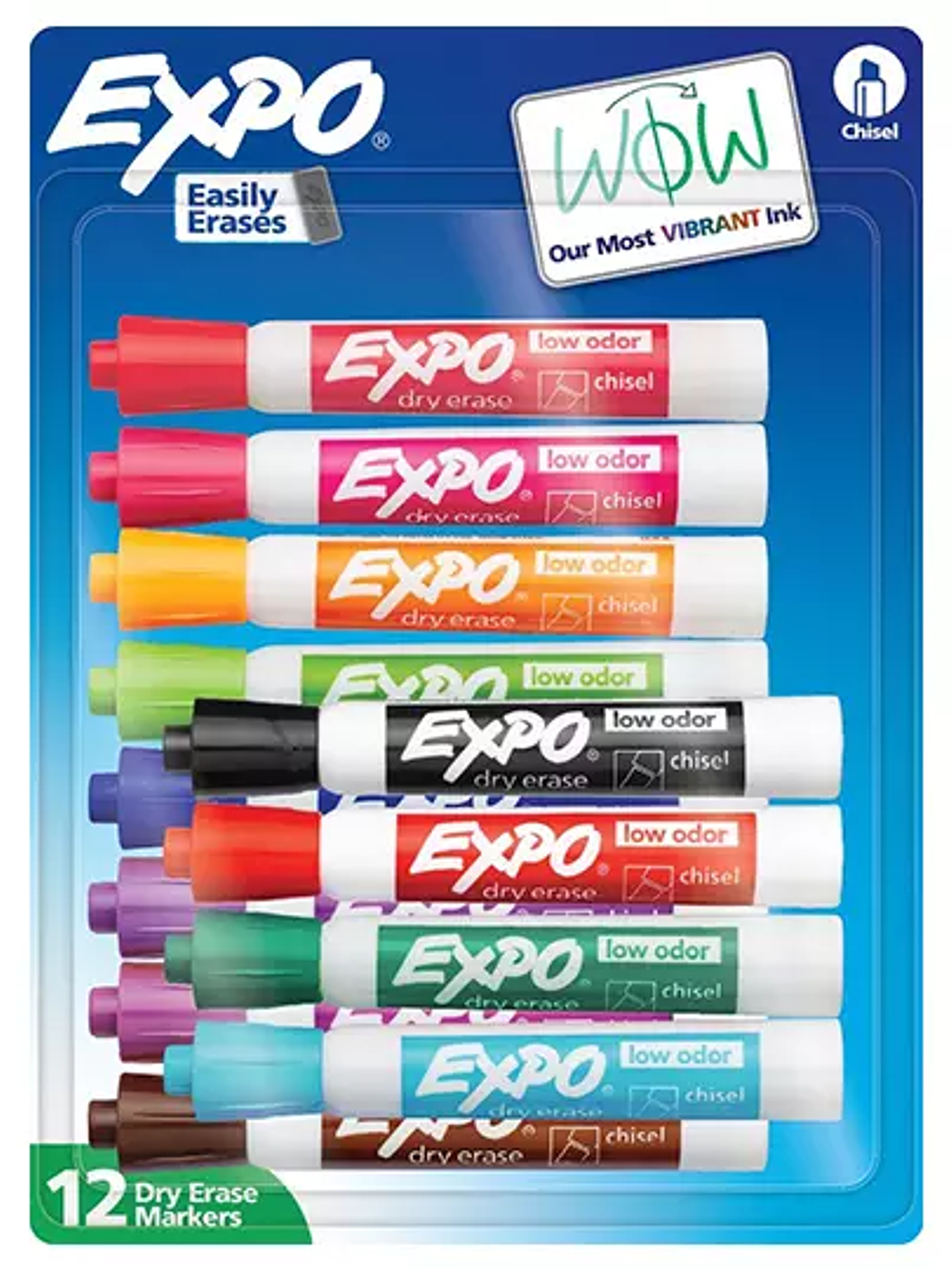 Marcador para pizarron Expo colores fash 1