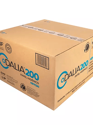 Papel Higiénico blanco Dalia, caja c/12