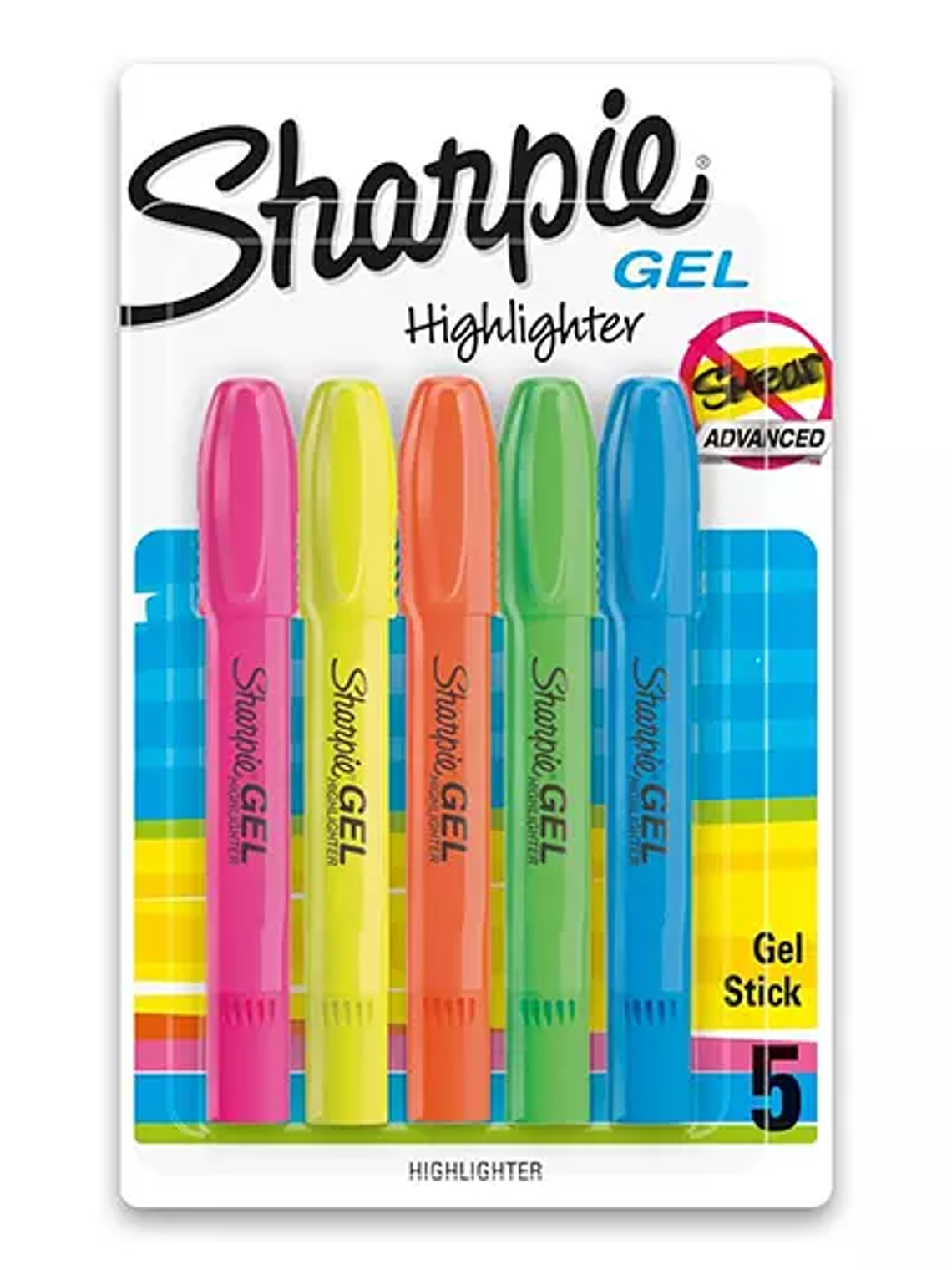 Resaltador de texto Sharpie gel blister 1