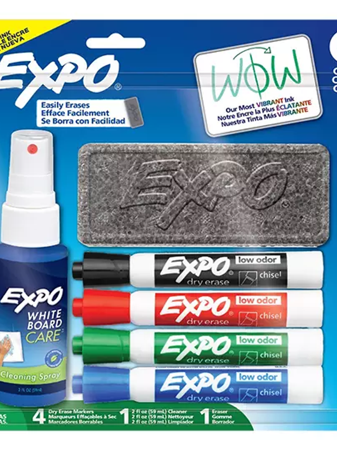Marcador para pizarron Expo colores basi 1
