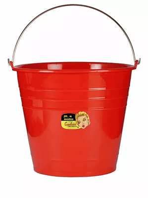 Cubeta rigida N. 16 de plastico para 14.