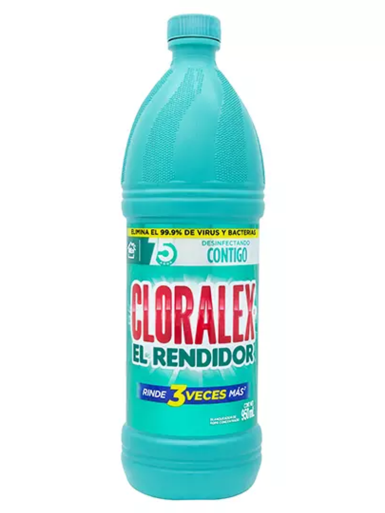 Blanqueador Cloralex, cloro 950 ml. 1