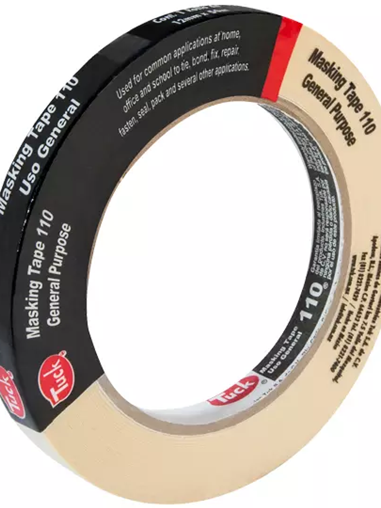 másking tape tipo 110 TUK 12mm x 50m , c 1