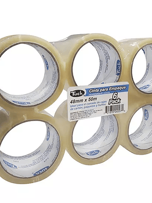 Cinta 278 de empaque TUK 48mm x 50m, tra