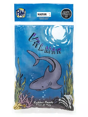 Ligas de hule natural no.10