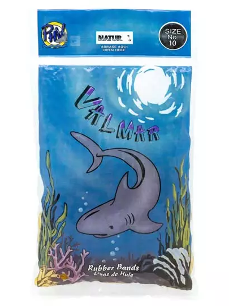 Ligas de hule natural no.10 1