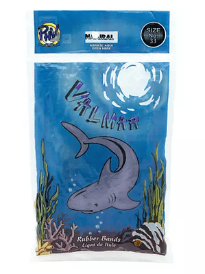 Ligas de hule natural no.33