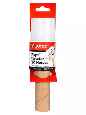 Rollo de plástico transparente tipo marc