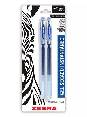 Bolígrafo de gel ZEBRA J-Roller RX punto