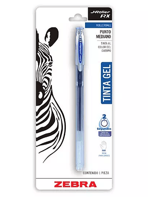 Bolígrafo de gel ZEBRA J-Roller RX punto