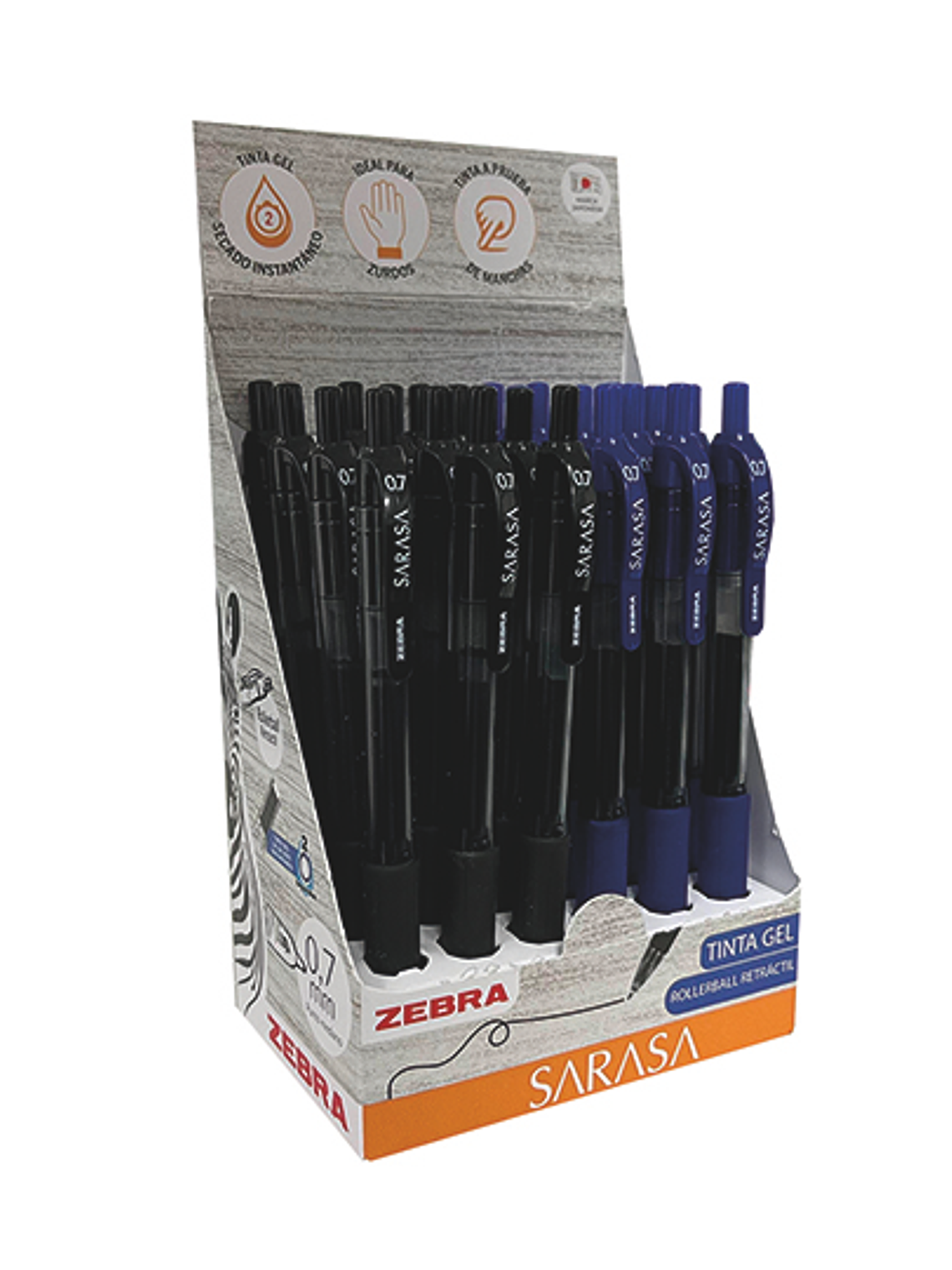 LM-Rollerball ZEBRA Sarasa punto mediano 1