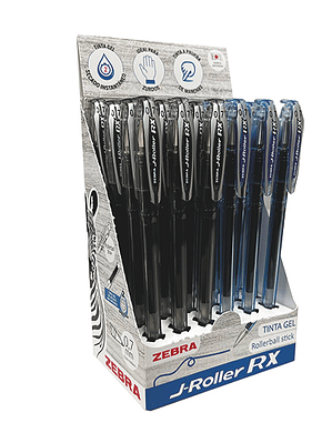 LM-Bolígrafo ZEBRA J-Roller RX punto med