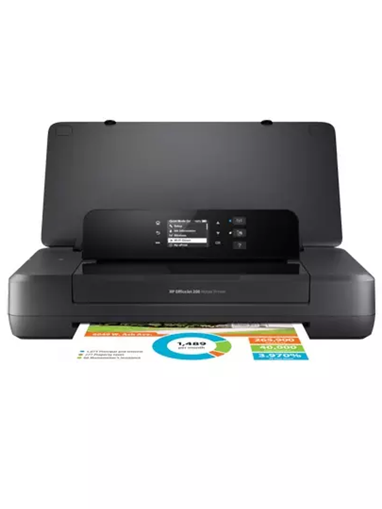 Impresora HP portátil de inyección de ti 1