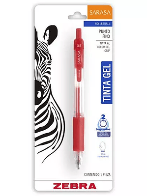 Bolígrafo de gel ZEBRA SARASA punto fino