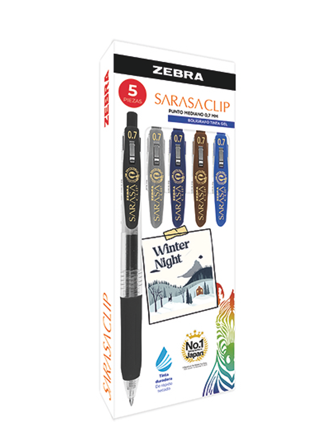 LM-Bolígrafo de gel ZEBRA Sarasa clip me 1