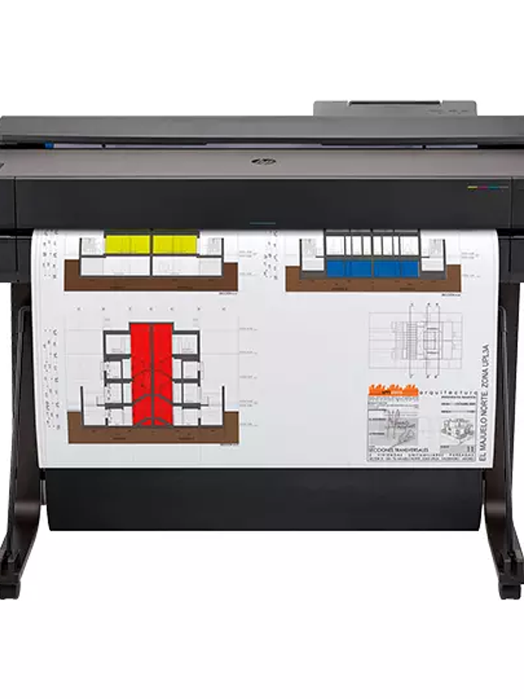 Plotter impresora HP de inyección de tin 1