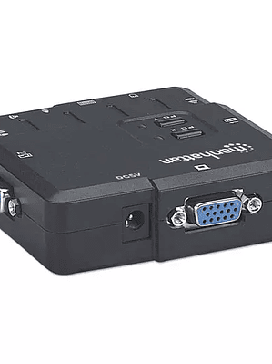 Conmutador kvm Manhattan compacto de