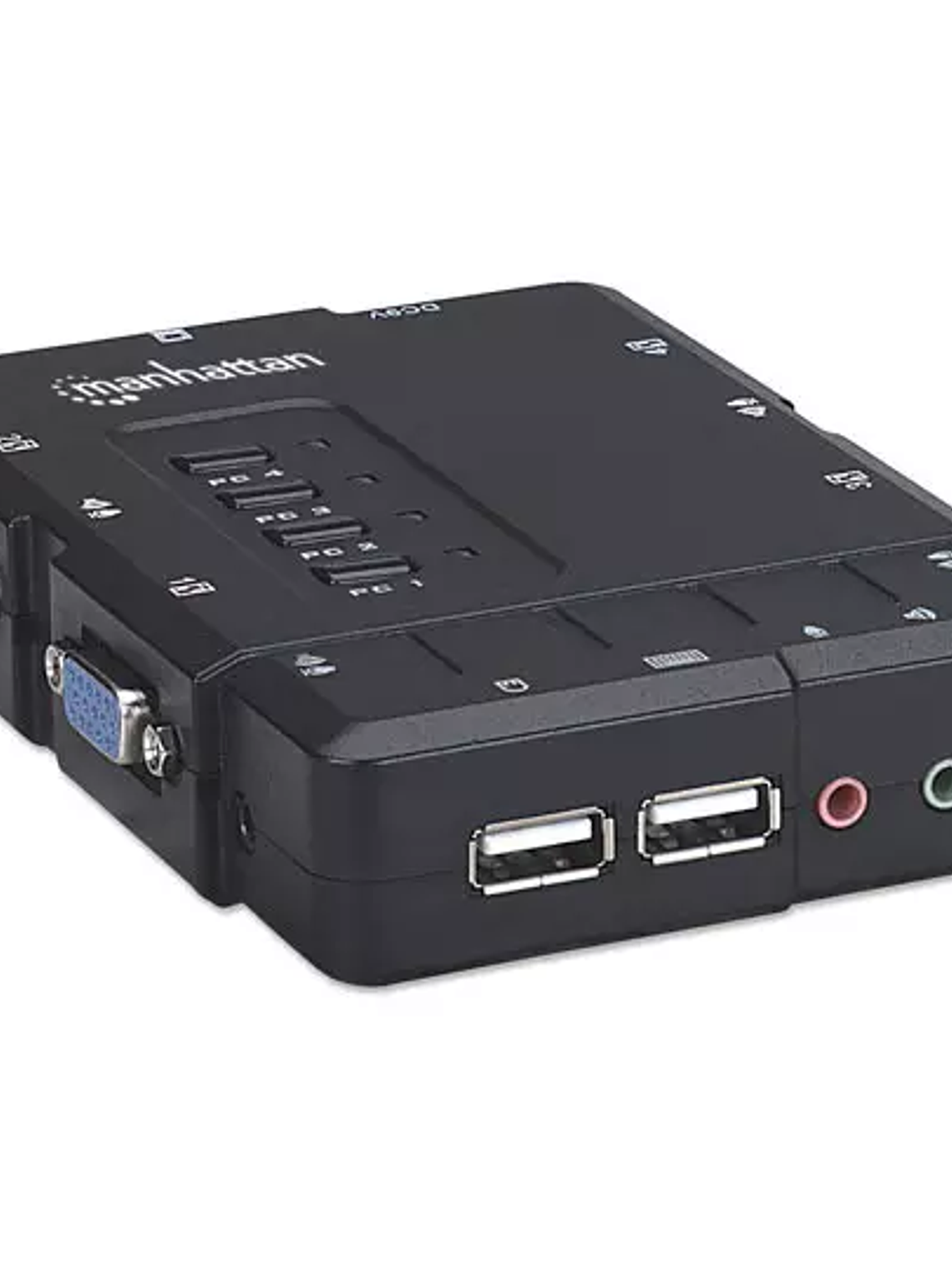 Switch Manhattan kvm compacto 4 puert. 1