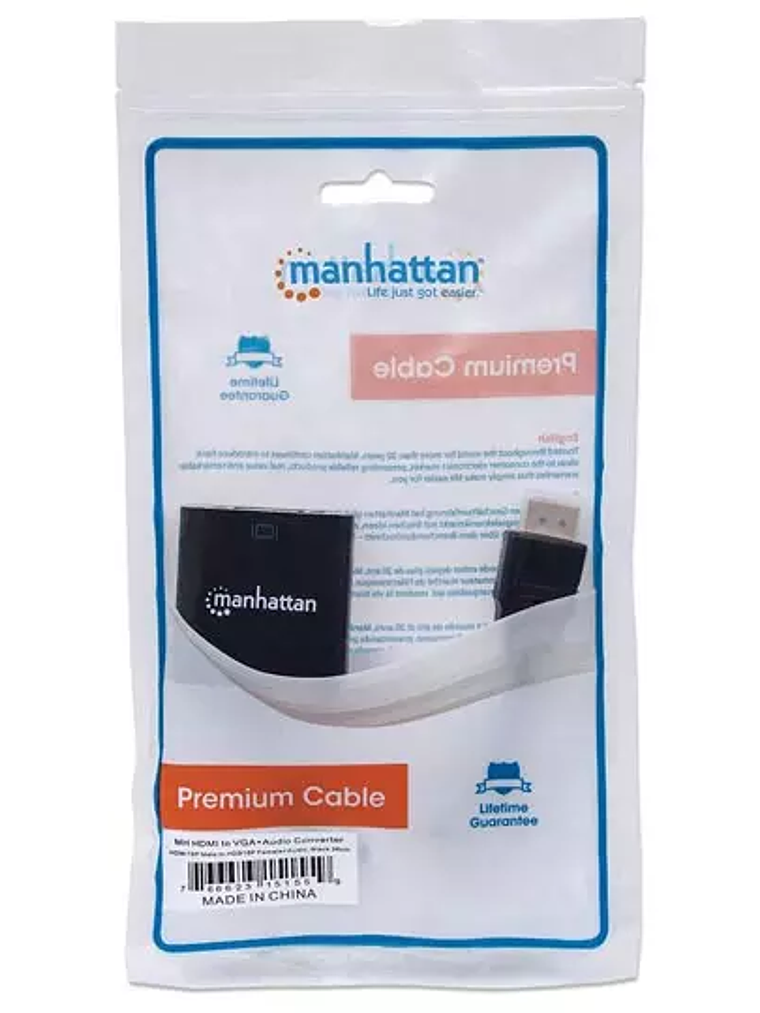 Convertidor Manhattan video HDMI a sVGA+ 1