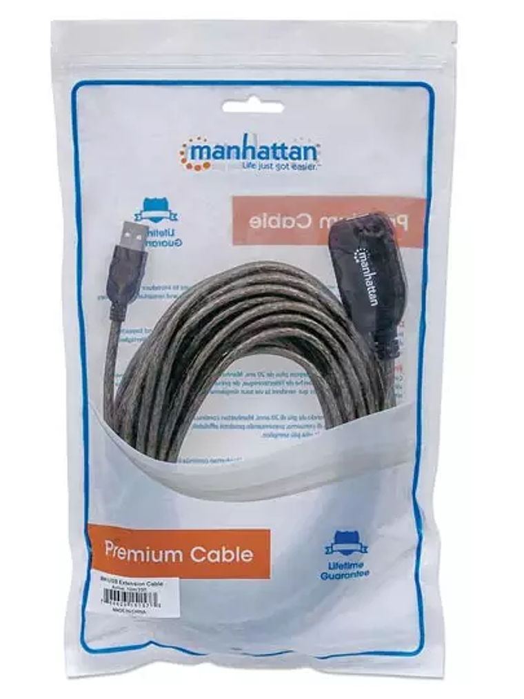 Cable Manhattan extension activa USB a-b 1
