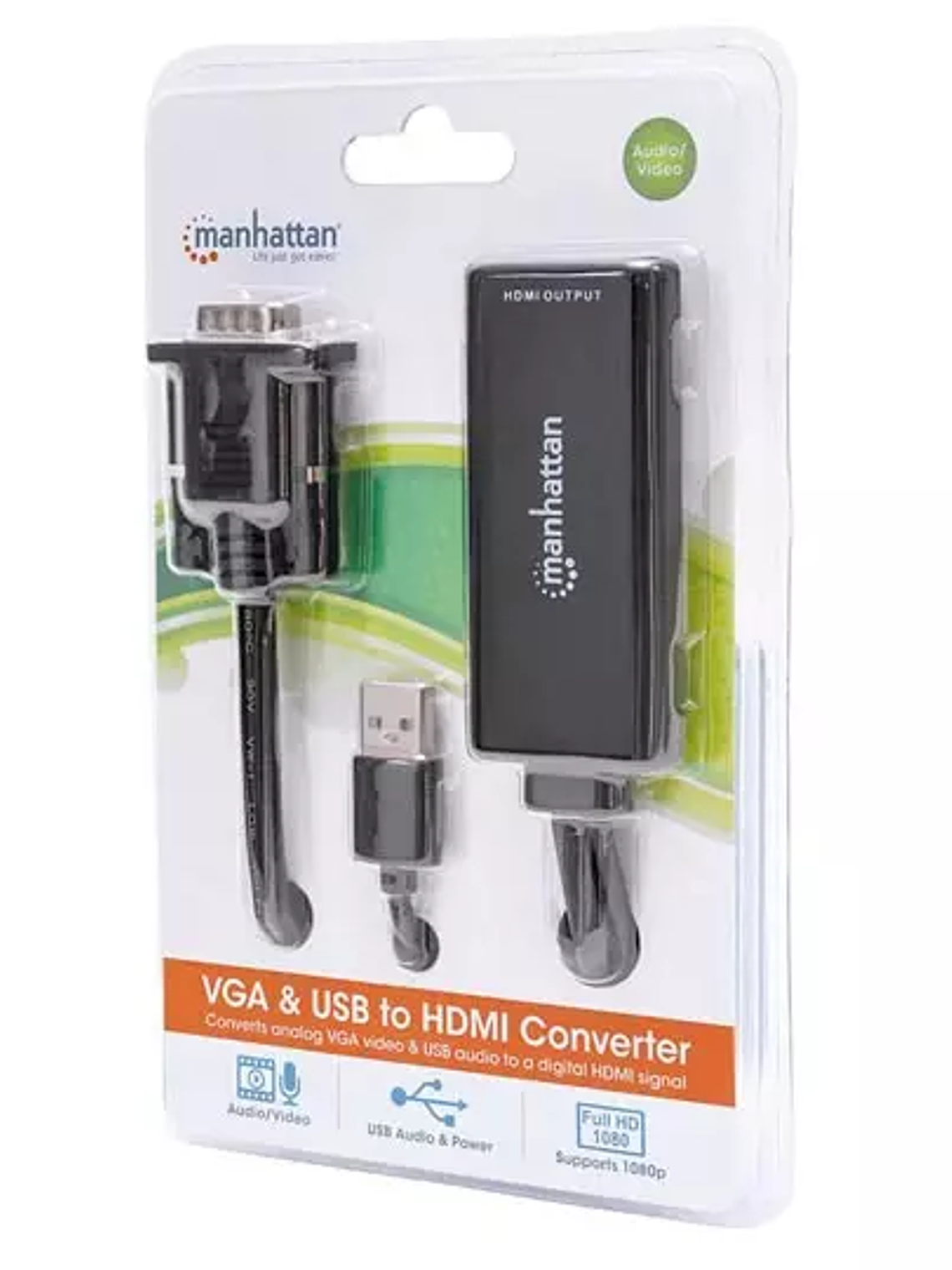 Convertidor Manhattan video sVGA+audi SB 1