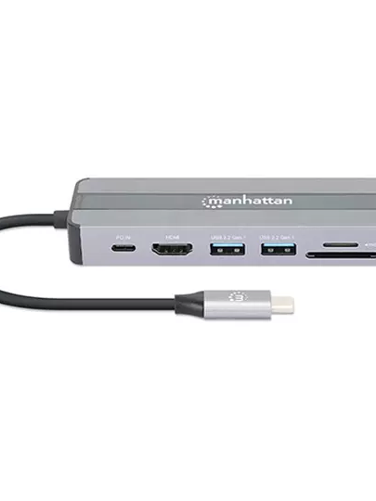 Docking Station Manhattan USB-C 7 puerto 1