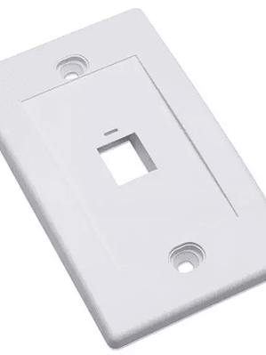 Tapa Intellinet (faceplate) 1 perforacio