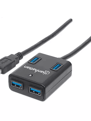 Hub Manhattan USB 3.0 de supervelocidad