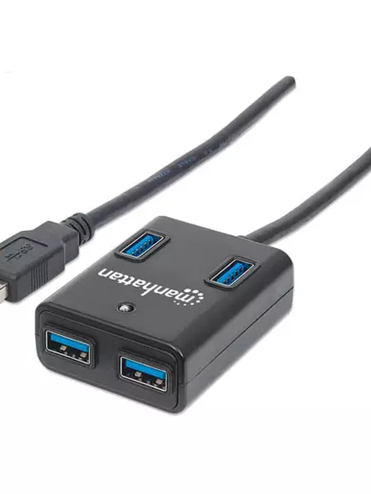 Hub Manhattan USB 3.0 de supervelocidad 1