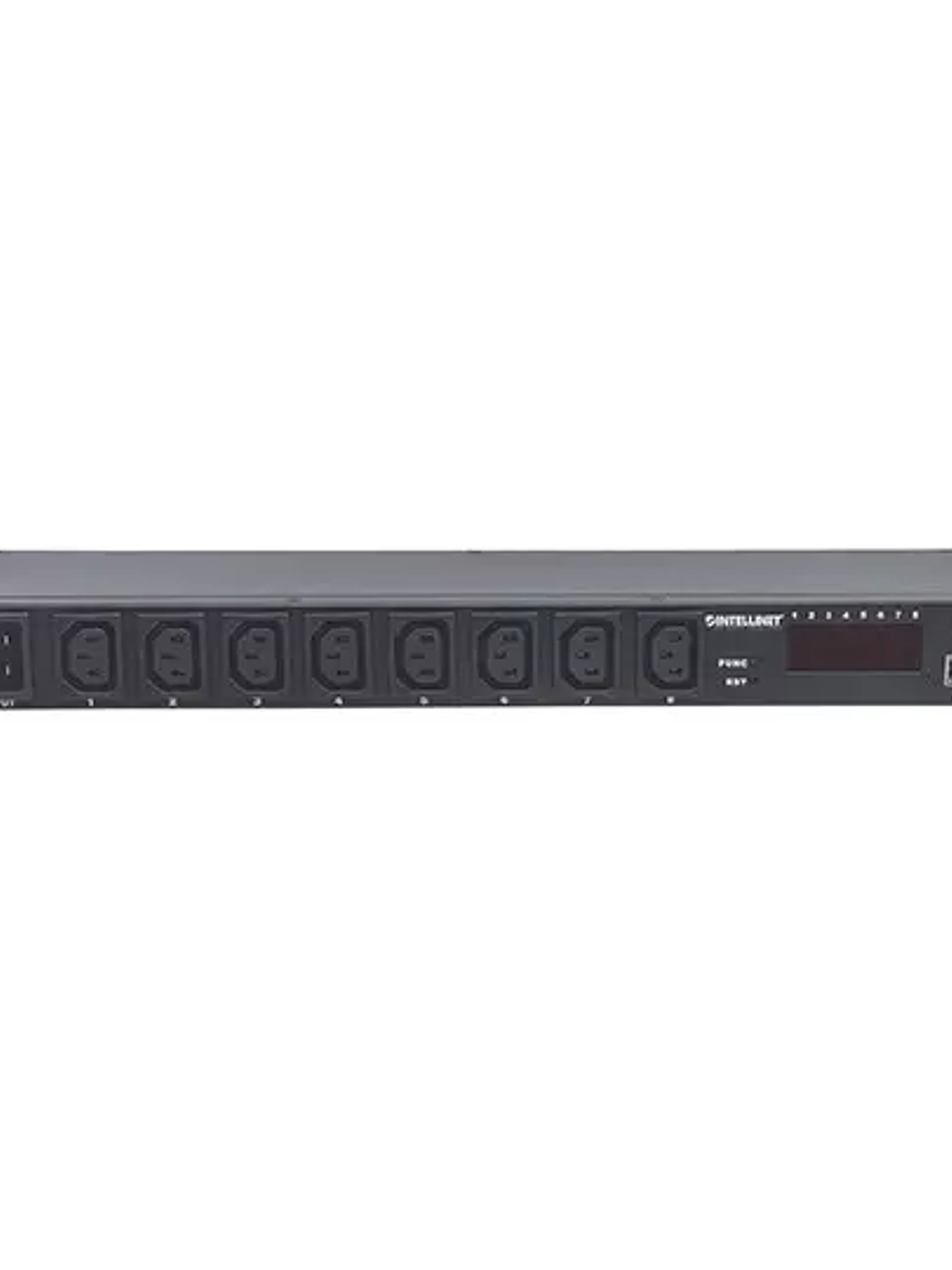 BARRA PDU 8 CONT GAB/RACK 19 1U 1