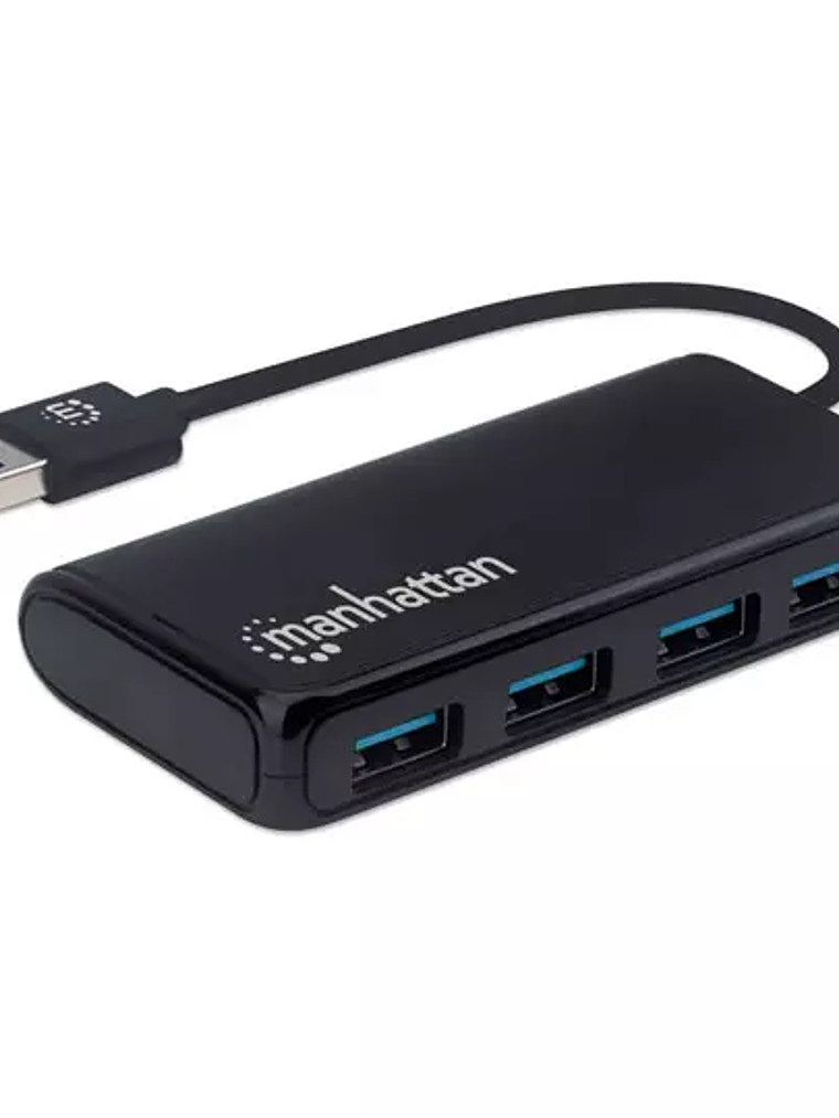 Hub Manhattan USB 3.2 gen 1 de 4 puertos 1
