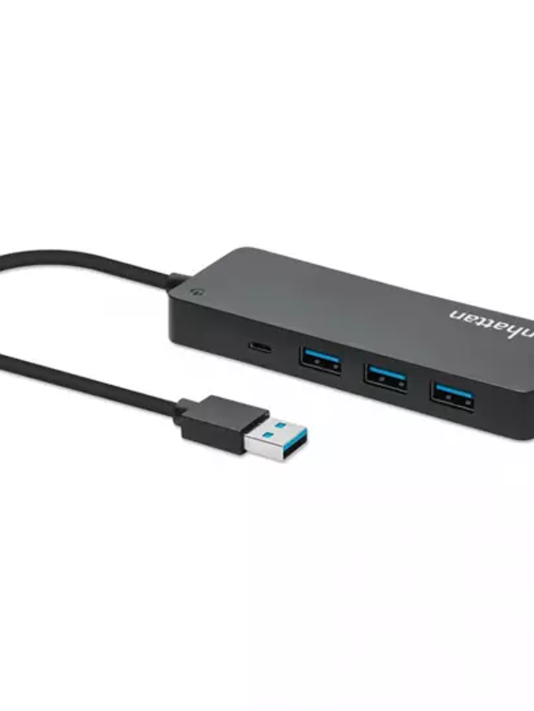 HUB USB V3.2 7 PTOS A SIN FUENTE 5GBPMAN 1