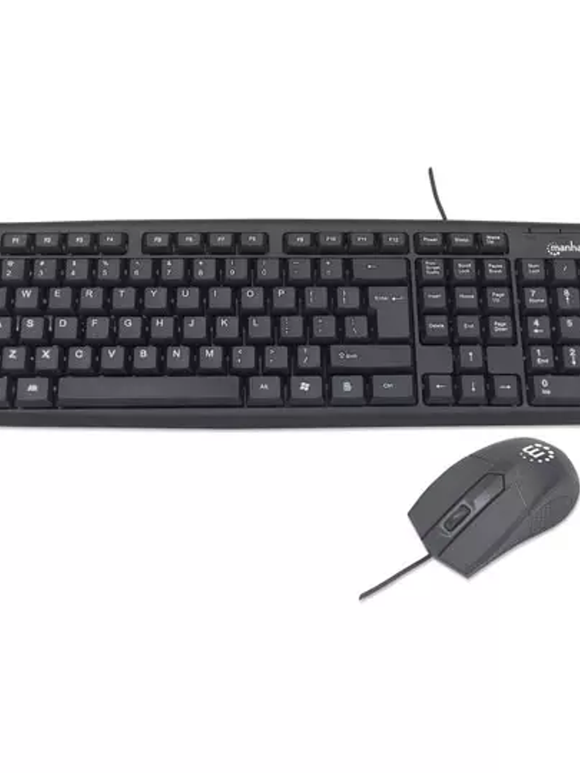 Kit de teclado y mouse óptico Manhattan 1