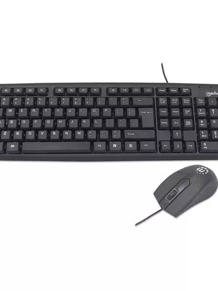 Kit de teclado y mouse óptico Manhattan 1