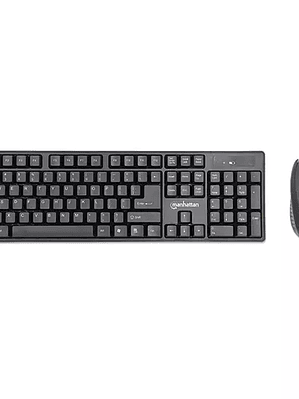 Kit de Teclado y Mouse Inalámbrico Manha