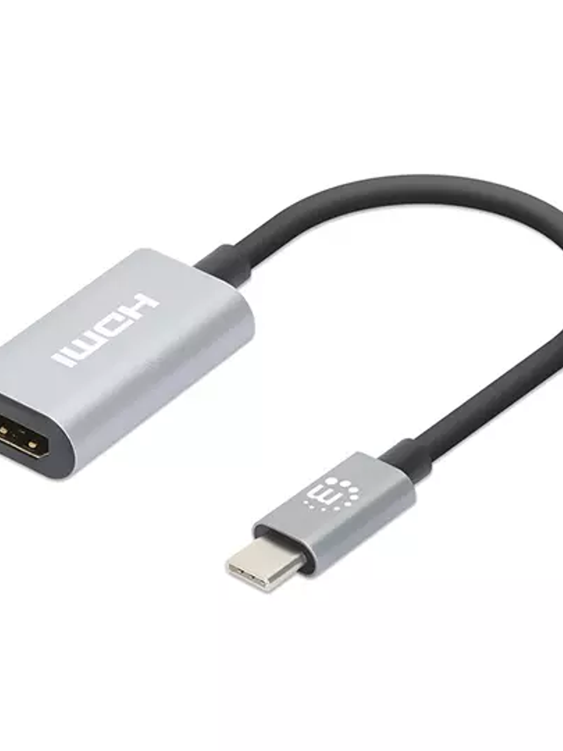 Hub Manhattan USB-C Macho 1x HDMI 5 Gbit 1
