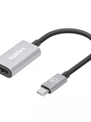 Hub Manhattan USB-C Macho 1x HDMI 5 Gbit